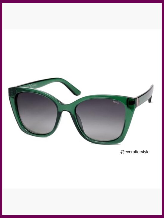 Vintage Oversized Cateye Sunglasses UV400 Protection Polarized Plastic